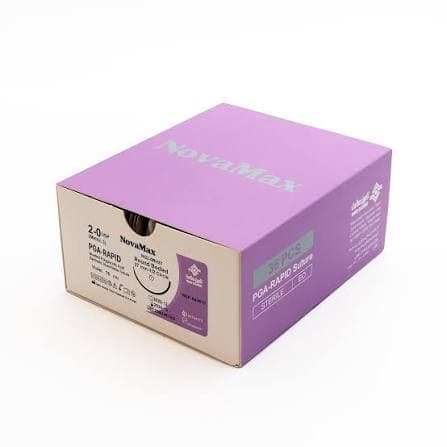 نخ بخیه جذبی (16mm) novamax